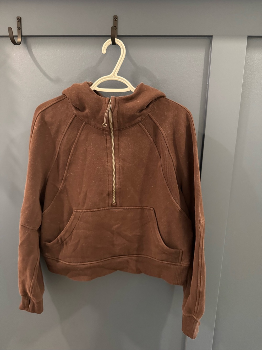 Lululemon Scuba Hoodie in Espresso